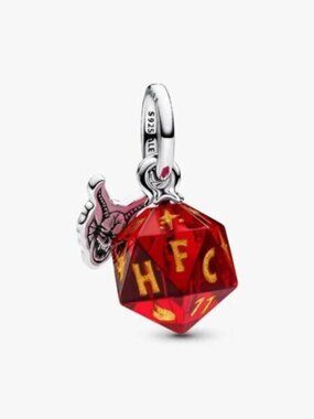💞💞💖 Pandora Stranger Things Hellfire Club Dice Dangle Charm
